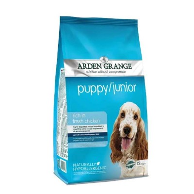 Arden Grange Puppy Junior Fresh Chicken Small And Medium Breed Food 12 Kg